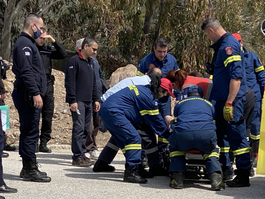 Σοβαρό ατύχημα στον καταρράκτη Ντραφίου