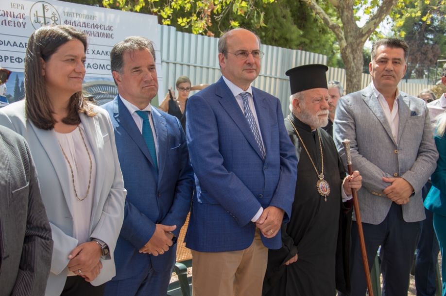 &Tau;&omicron;&pi;&omicron;&theta;&epsilon;&tau;ή&theta;&eta;&kappa;&epsilon; &omicron; &theta;&epsilon;&mu;έ&lambda;&iota;&omicron;&sigmaf; &lambda;ί&theta;&omicron;&sigmaf; &sigma;&tau;&omicron; &nu;έ&omicron; &Beta;&rho;&epsilon;&phi;&omicron;&nu;&eta;&pi;&iota;&alpha;&kappa;ό &Sigma;&tau;&alpha;&theta;&mu;&omicron;ύ &tau;&eta;&sigmaf; &Iota;.&Mu;. &Nu;έ&alpha;&sigmaf; &Iota;&omega;&nu;ί&alpha;&sigmaf; &sigma;&tau;&eta; &Nu;. &Phi;&iota;&lambda;&alpha;&delta;έ&lambda;&phi;&epsilon;&iota;&alpha;