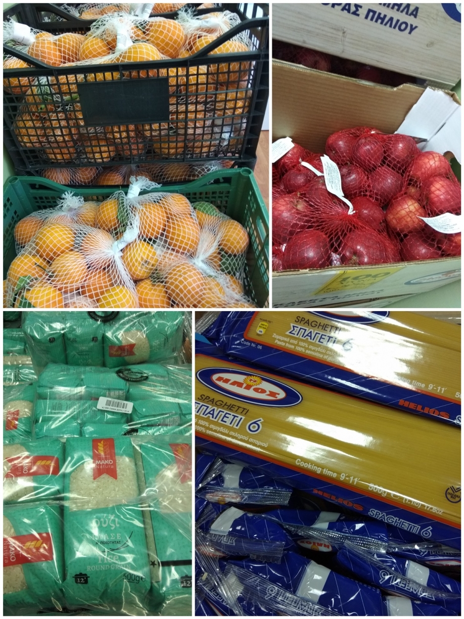 Διανομή τροφίμων για τους δικαιούχους του προγράμματος ΤΕΒΑ πραγματοποιήθηκε στο Δήμο Λυκόβρυσης - Πεύκης