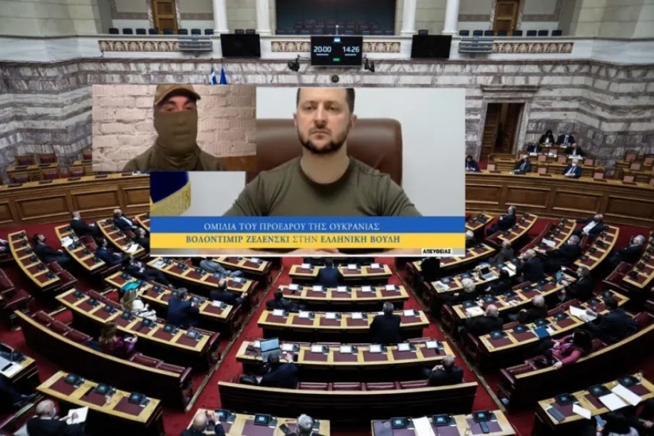 &Lambda;&alpha;ϊ&kappa;ή &Epsilon;&nu;ό&tau;&eta;&tau;&alpha;: &Kappa;&eta;&lambda;ί&delta;&alpha; &gamma;&iota;&alpha; &tau;&eta; &Delta;&eta;&mu;&omicron;&kappa;&rho;&alpha;&tau;ί&alpha; &sigma;&tau;&eta; &chi;ώ&rho;&alpha; &mu;&alpha;&sigmaf; &eta; &omicron;&mu;&iota;&lambda;ί&alpha; &Zeta;&epsilon;&lambda;έ&nu;&sigma;&kappa;&iota; &kappa;&alpha;&iota; &mu;έ&lambda;&omicron;&upsilon;&sigmaf; &nu;&epsilon;&omicron;&nu;&alpha;&zeta;&iota;&sigma;&tau;&iota;&kappa;&omicron;ύ &tau;ά&gamma;&mu;&alpha;&tau;&omicron;&sigmaf; &sigma;&tau;&omicron; &epsilon;&lambda;&lambda;&eta;&nu;&iota;&kappa;ό &kappa;&omicron;&iota;&nu;&omicron;&beta;&omicron;ύ&lambda;&iota;&omicron;