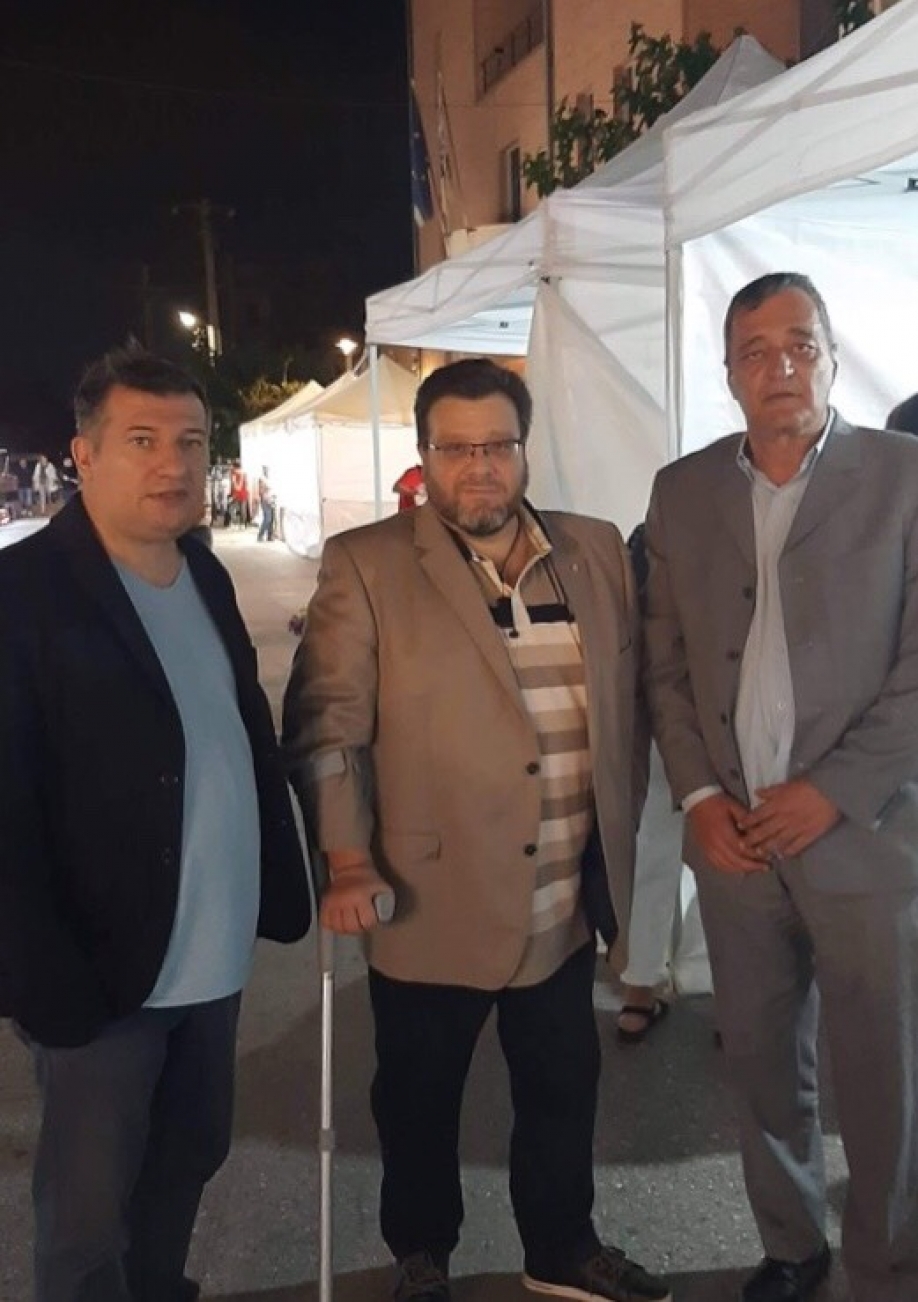 &Tau;&omicron; &pi;&alpha;&rho;ό&nu; &sigma;&tau;&omicron; 1&omicron; Acharnes City Festival έ&delta;&omega;&sigma;&epsilon; &tau;&omicron; &Pi;&rho;ά&sigma;&iota;&nu;&omicron; &Kappa;ί&nu;&eta;&mu;&alpha;