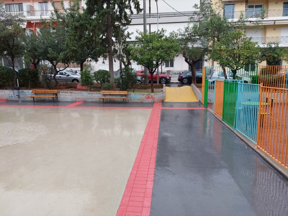 Δήμος Ζωγράφου: Παραδόθηκε το πάρκο της οδού Θεσσαλίας