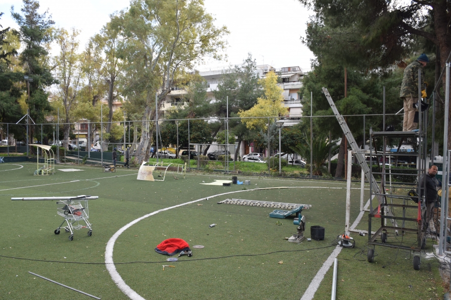 Φτιάχνει το γήπεδο στον Αη - Γιώργη ο Δήμος μετά από πολλές πιέσεις