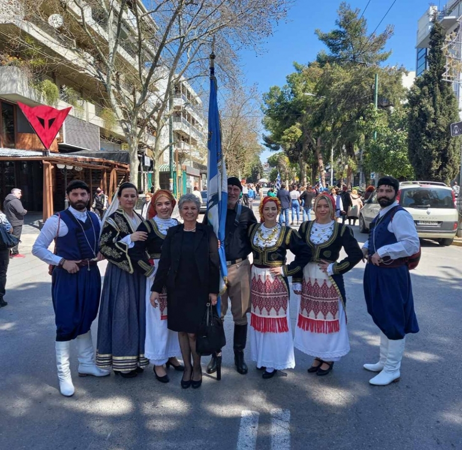 Ο Σύλλογος Κρητών Νέας Φιλαδέλφειας – Νέας Χαλκηδόνας στην παρέλαση για την Εθνική Εορτή της 25ης Μαρτίου