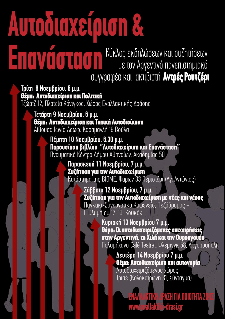 &Alpha;&upsilon;&tau;&omicron;&delta;&iota;&alpha;&chi;&epsilon;ί&rho;&iota;&sigma;&eta; &kappa;&alpha;&iota; &Epsilon;&pi;&alpha;&nu;ά&sigma;&tau;&alpha;&sigma;&eta;: &Epsilon;&kappa;&delta;ή&lambda;&omega;&sigma;&eta; - &sigma;&upsilon;&zeta;ή&tau;&eta;&sigma;&eta; &tau;&eta;&sigmaf; &Epsilon;&nu;&alpha;&lambda;&lambda;&alpha;&kappa;&tau;&iota;&kappa;ή&sigmaf; &Delta;&rho;ά&sigma;&eta;&sigmaf; &gamma;&iota;&alpha; &Pi;&omicron;&iota;ό&tau;&eta;&tau;&alpha; &Zeta;&omega;ή&sigmaf;