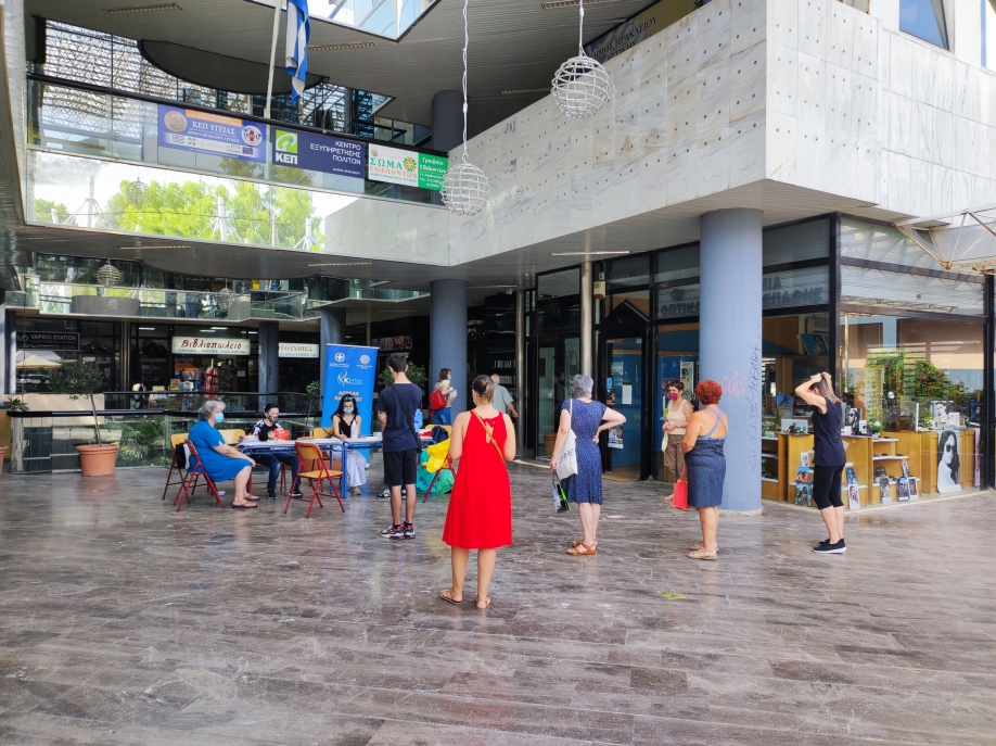 &Sigma;&upsilon;&nu;&epsilon;&chi;ί&zeta;&omicron;&nu;&tau;&alpha;&iota; &tau;&omicron;&nu; &Iota;&omicron;ύ&lambda;&iota;&omicron; &tau;&alpha; &delta;&omega;&rho;&epsilon;ά&nu; rapid tests &sigma;&tau;&omicron;&nu; &Delta;ή&mu;&omicron; &Eta;&rho;&alpha;&kappa;&lambda;&epsilon;ί&omicron;&upsilon; &Alpha;&tau;&tau;&iota;&kappa;ή&sigmaf;