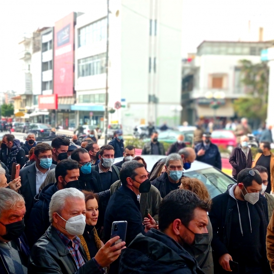 Επίσκεψη του Αλέξη Τσίπρα στη Νέα Ιωνία (video)