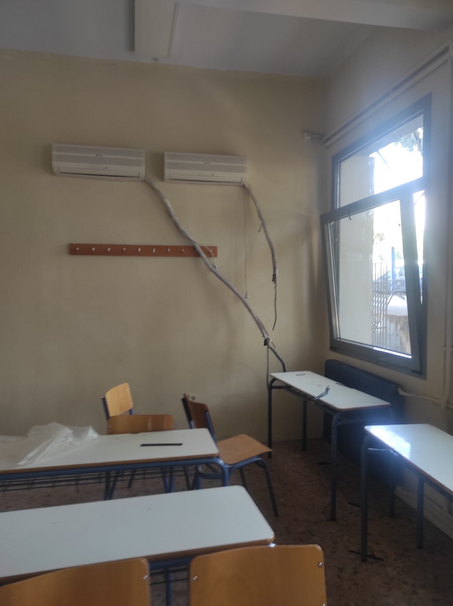 Ανέτοιμα τα σχολεία μια μέρα πριν την έναρξη της χρονιάς,παρά τις διαβεβαιώσεις του Δήμου Μεταμόρφωσης