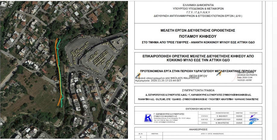 Βασίλης Καραβάκος: Ο Κηφισός εγκιβωτίζεται και εσείς είστε εξαφανισμένοι