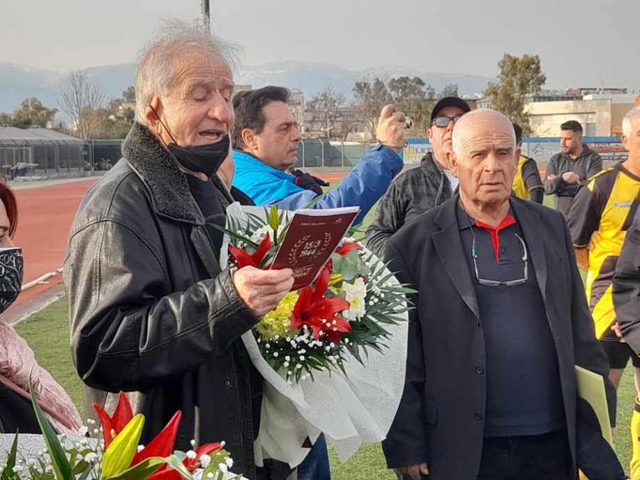 Οι παλαίμαχοι Νέας Ιωνίας και ΑΕΚ τίμησαν τη μνήμη των 22 εκτελεσθέντων του Μπλόκου της Καλογρέζας