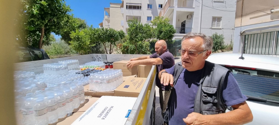 Παραδόθηκαν στον Δήμο Παλλήνης είδη πρώτης ανάγκης από το Κοινωνικό Παντοπωλείο του Δήμου Χαλανδρίου