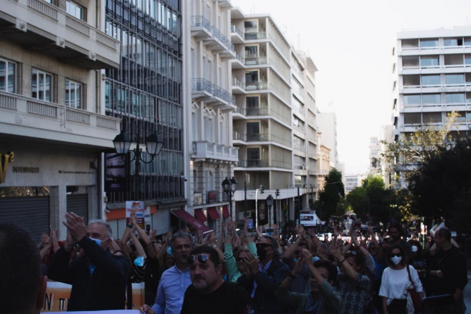&laquo;&Pi;&lambda;&eta;&mu;&mu;ύ&rho;&iota;&sigma;&alpha;&nu;&raquo; &omicron;&iota; &delta;&rho;ό&mu;&omicron;&iota; &tau;&eta;&sigmaf; &Alpha;&theta;ή&nu;&alpha;&sigmaf; &alpha;&pi;ό &alpha;&pi;&epsilon;&rho;&gamma;&omicron;ύ&sigmaf; - &laquo;&Delta;&epsilon; &theta;&alpha; &pi;&alpha;&gamma;ώ&sigma;&omicron;&upsilon;&mu;&epsilon; &gamma;&iota;&alpha; &tau;&alpha; &kappa;έ&rho;&delta;&eta; &tau;&omicron;&upsilon;&sigmaf;&raquo;
