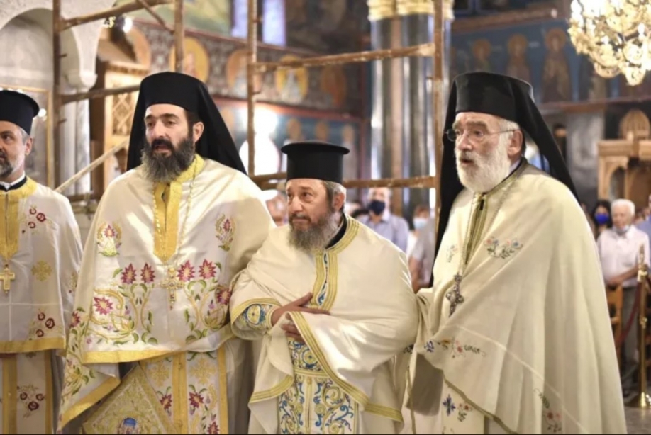 &Eta; &epsilon;&omicron;&rho;&tau;ή &tau;&eta;&sigmaf; &Kappa;&omicron;&iota;&mu;ή&sigma;&epsilon;&omega;&sigmaf; &tau;&eta;&sigmaf; &Theta;&epsilon;&omicron;&tau;ό&kappa;&omicron;&upsilon; &sigma;&tau;&eta; &Nu;. &Phi;&iota;&lambda;&alpha;&delta;έ&lambda;&phi;&epsilon;&iota;&alpha;