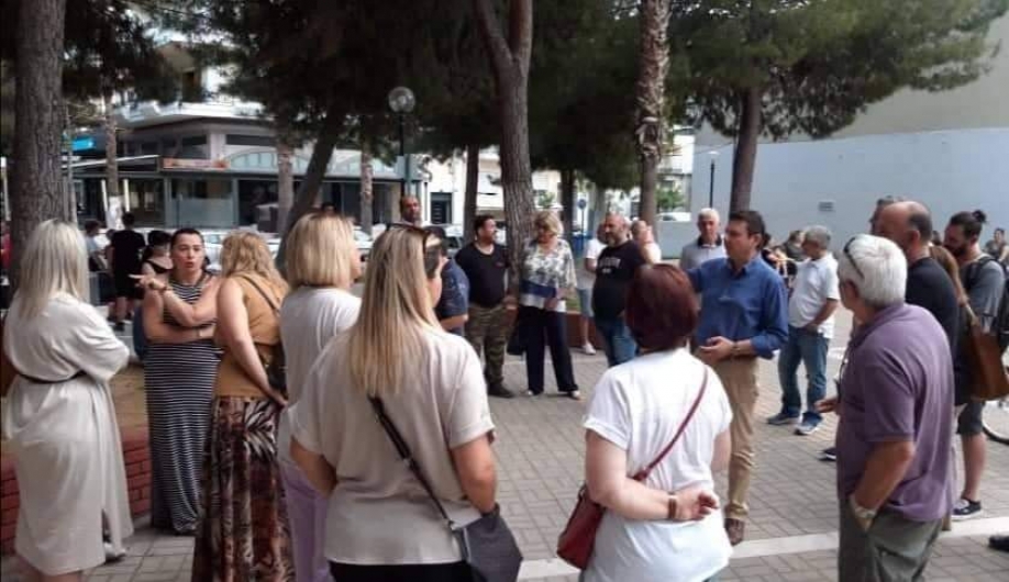 &Eta; &Delta;&iota;&kappa;ή &mu;&alpha;&sigmaf; &Pi;ό&lambda;&eta;: &Sigma;&tau;&eta;&nu; &pi;&lambda;&alpha;&tau;&epsilon;ί&alpha; "19 &Mu;ά&eta;" &pi;&rho;&alpha;&gamma;&mu;&alpha;&tau;&omicron;&pi;&omicron;&iota;ή&theta;&eta;&kappa;&epsilon; &eta; &pi;&rho;ώ&tau;&eta; "&Eta;&mu;έ&rho;&alpha; &Gamma;&epsilon;&iota;&tau;&omicron;&nu;&iota;ά&sigmaf;"